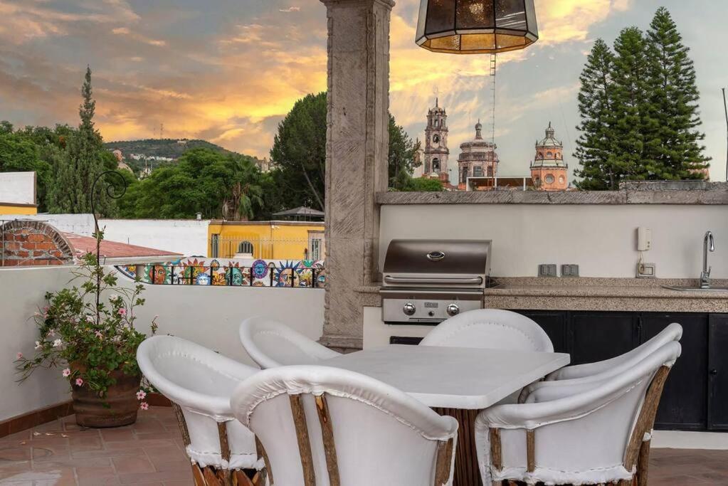 Elegant 3Br Home With Rooftop & Grill In Centro San Miguel San Miguel de Allende Exterior foto